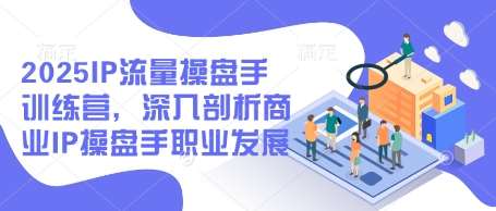 2025IP流量操盘手训练营，深入剖析商业IP操盘手职业发展网赚项目-副业赚钱-互联网创业-独家轻创IP星泽云创