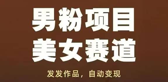 男粉项目美女赛道，发发作品，轻松获流自动变现网赚项目-副业赚钱-互联网创业-独家轻创IP星泽云创