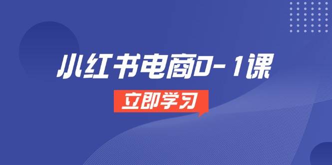 小红书电商0-1课，开店选品全流程，多平台素材处理与爆款笔记制作网赚项目-副业赚钱-互联网创业-独家轻创IP星泽云创