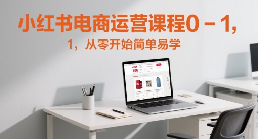 小红书电商运营课程0-1，从零开始简单易学网赚项目-副业赚钱-互联网创业-独家轻创IP星泽云创